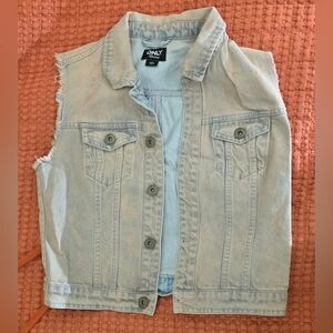 Denim vest